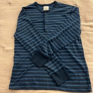J Crew Henley Shirt Large